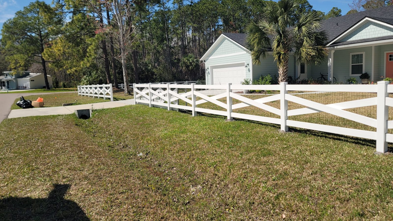 Wood Fence Project 14