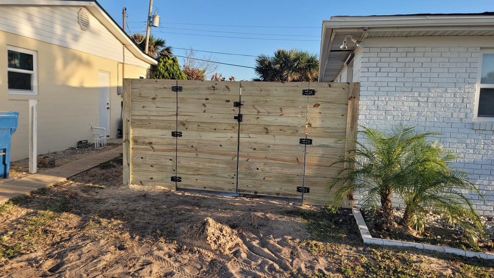 Wood Fence Project 18