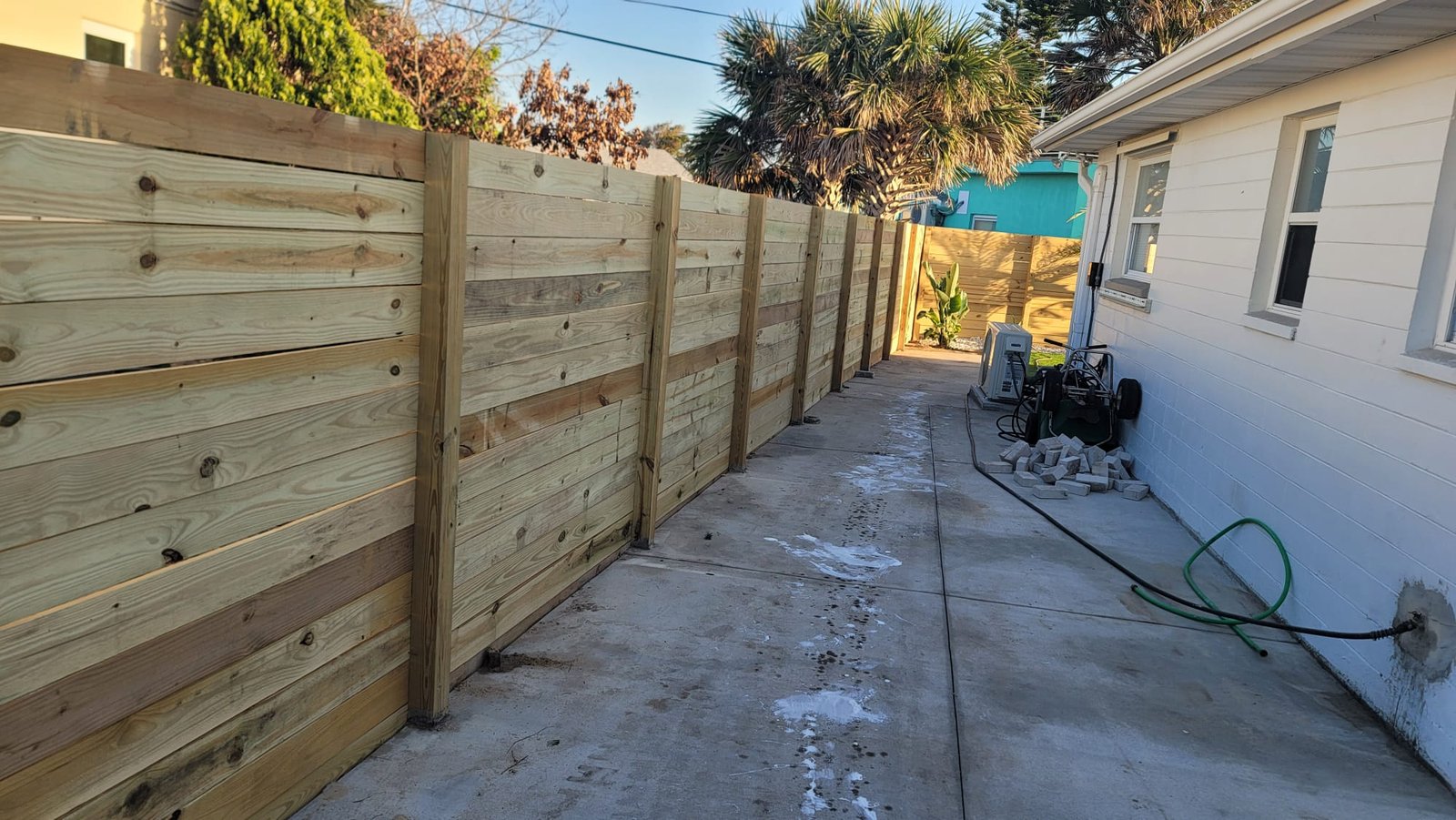 Wood Fence Project 19