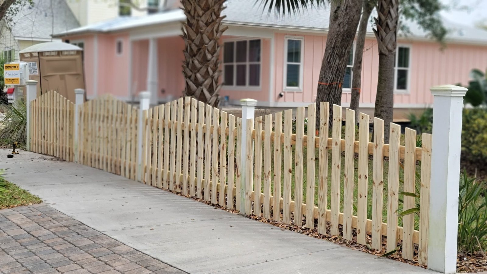 Wood Fence Project 4