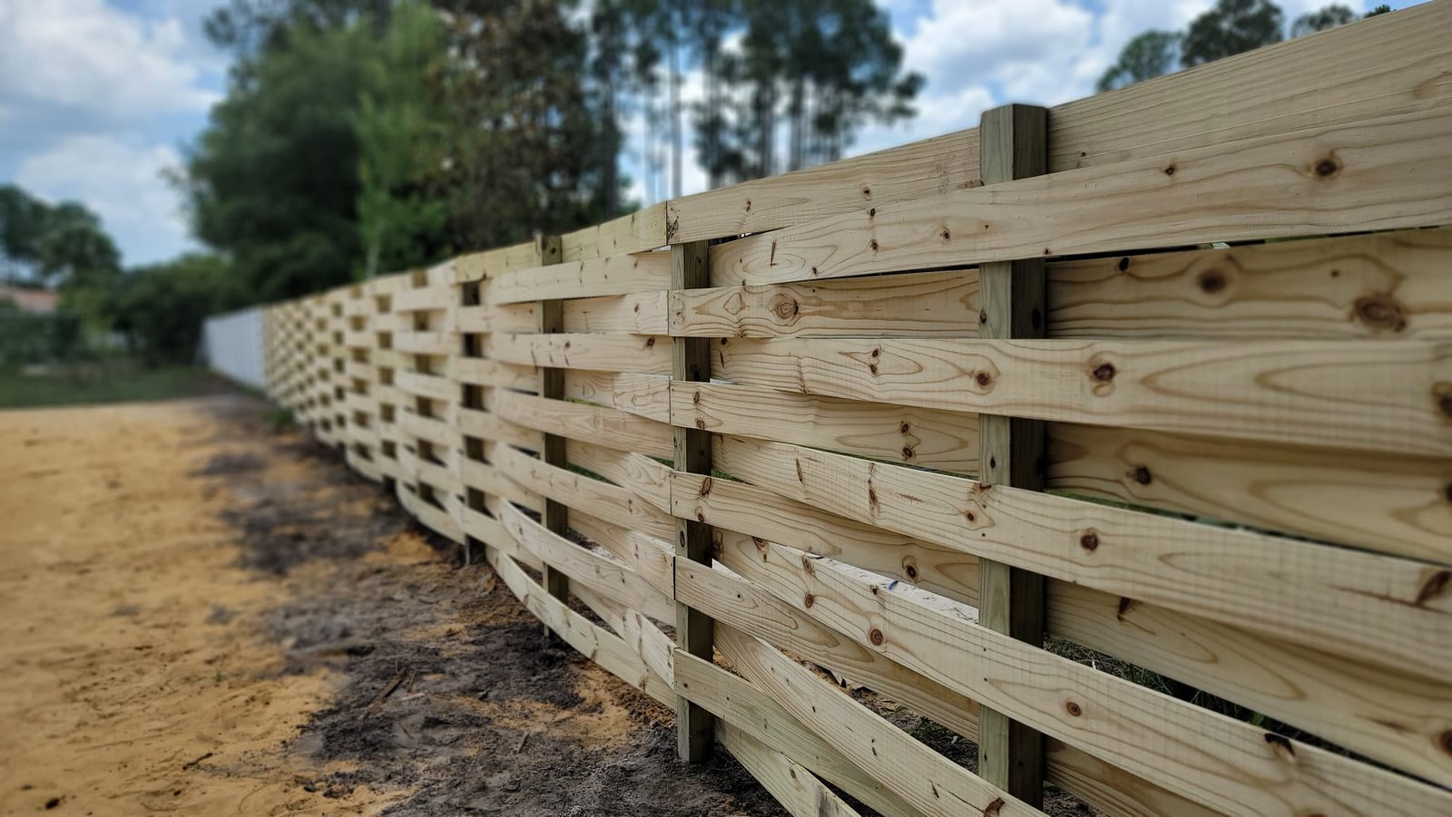 Wood Fence Project 7